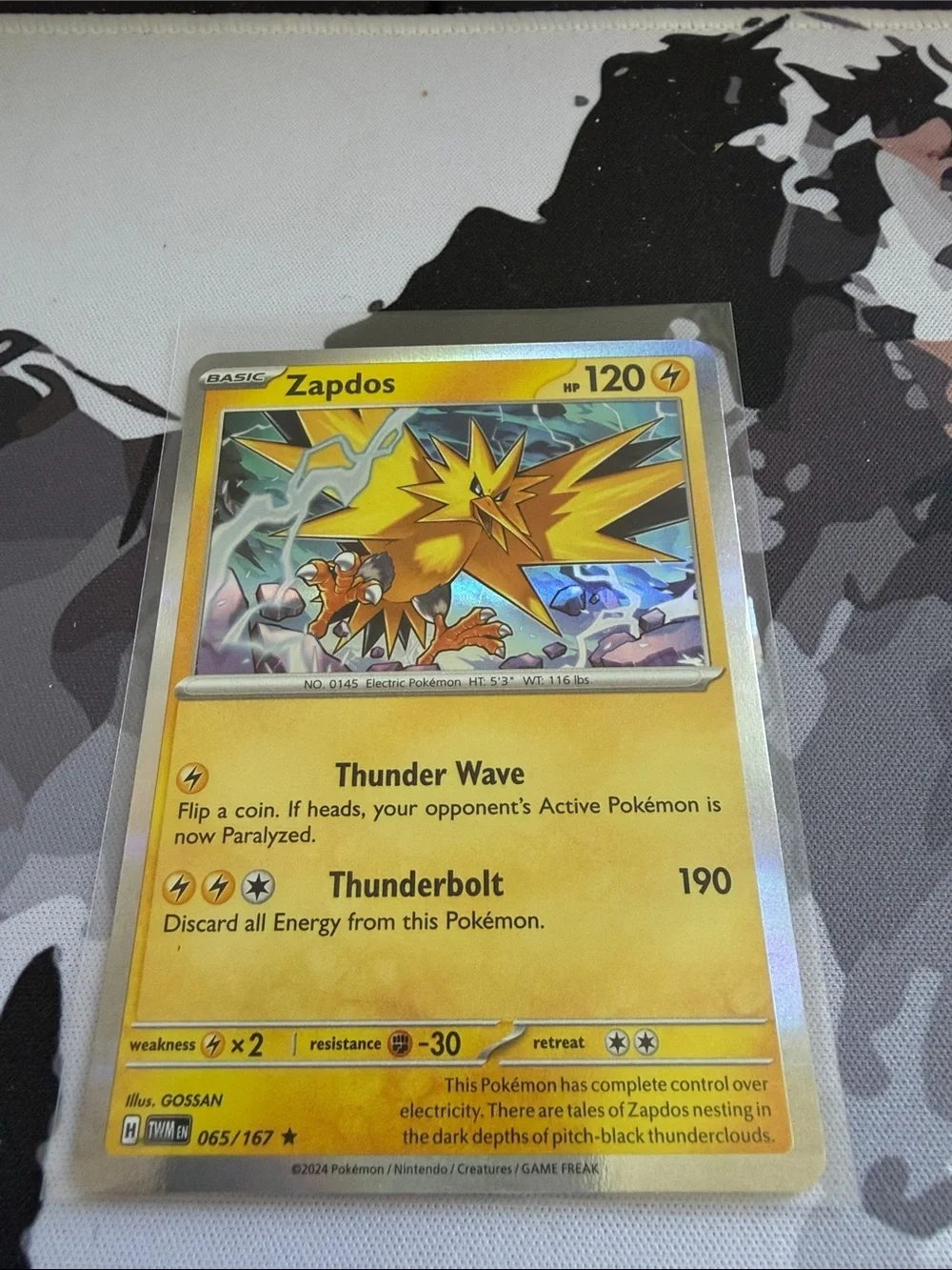 ⚡ Zapdos Pokémon Character Card Lot | 3 Holo Cards | Legendary Pokémon ✨5/$25✨